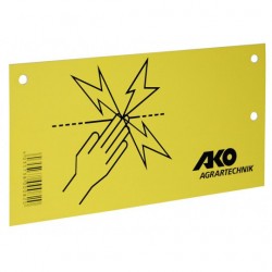 PLAQUE AKO CLOTURE ELECTRIQUE (44623)