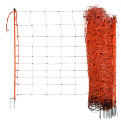 FILET OVINET  90CM DOUBLE POINTE ORANGE 50M (27252)