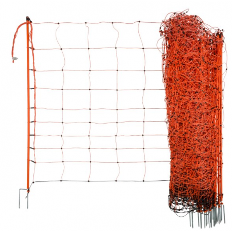 FILET OVINET  90CM DOUBLE POINTE ORANGE 50M (27252)