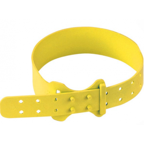 COLLIER MARQUAGE OVIN JAUNE