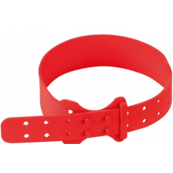 COLLIER MARQUAGE OVIN ROUGE
