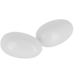 OEUF FACTICE 6,5 CM POULE (2 unités)