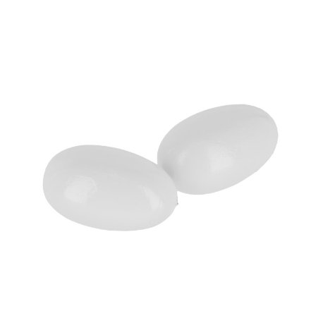 OEUF FACTICE 6,5 CM POULE (2 unités)