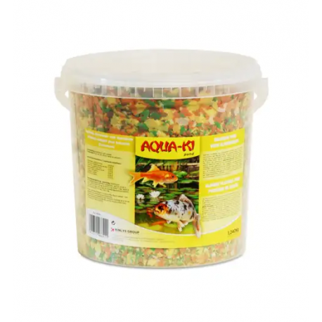 AQUA-KI JAUNE FLOCONS 10+1L