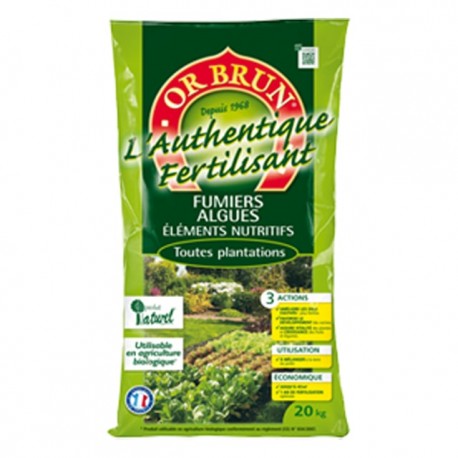 OR BRUN FERTILISANT 20KG