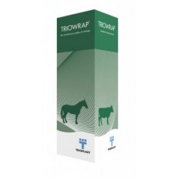 FILM ENRUBANNEUSE 50CM VERT TRIOWRAP