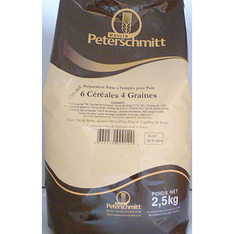 ALSAMIX 6 CÉRÉALES 4 GRAINES 2,5KG