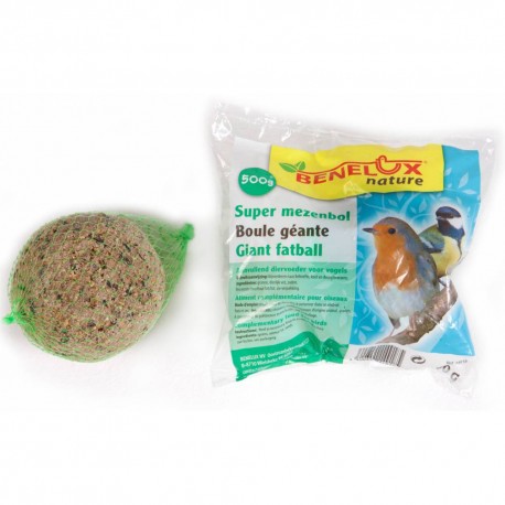 BOULES DE GRAISSE GEANTES 500GR - OISEAUX