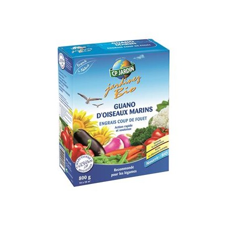 GUANO D'OISEAUX MARINS CP 800GR