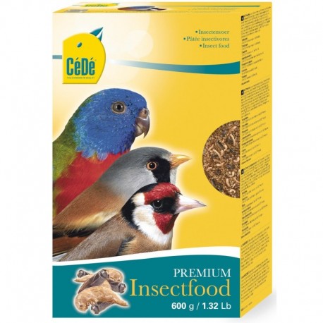 CEDE PATEE INSECTIVORES MIEL 600GR