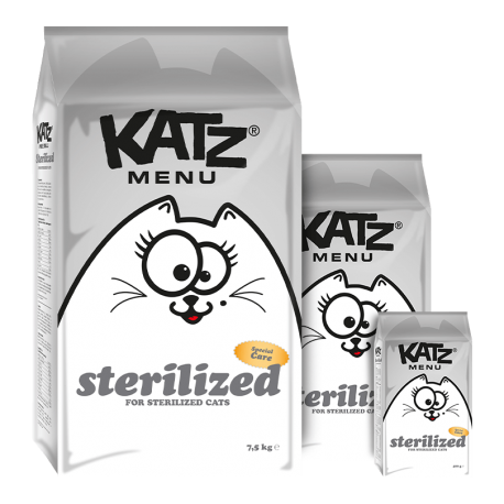 KATZ STERILIZED 7.5 KG
