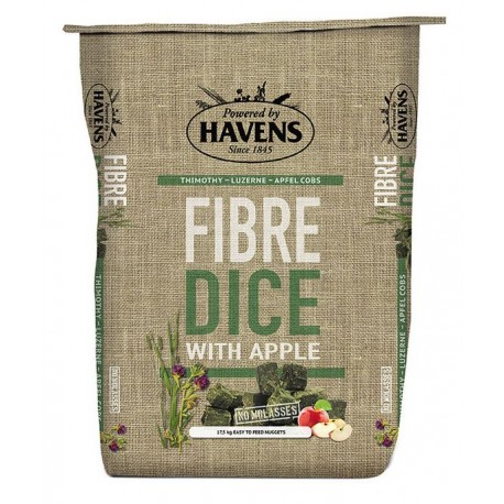 HAVENS FIBRE DICE APPLE 17 KG